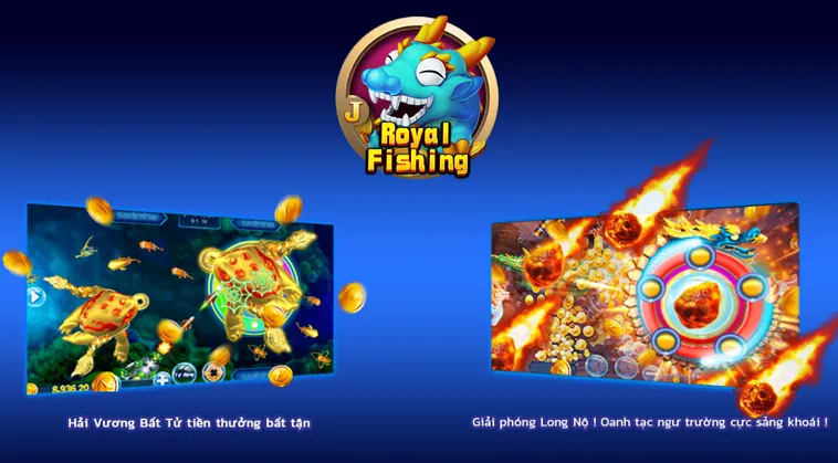 Hướng Dẫn Cách Chơi Bắn Cá Royal Fishing Tại VG99 Đỉnh Cao Săn Thưởng Lớn